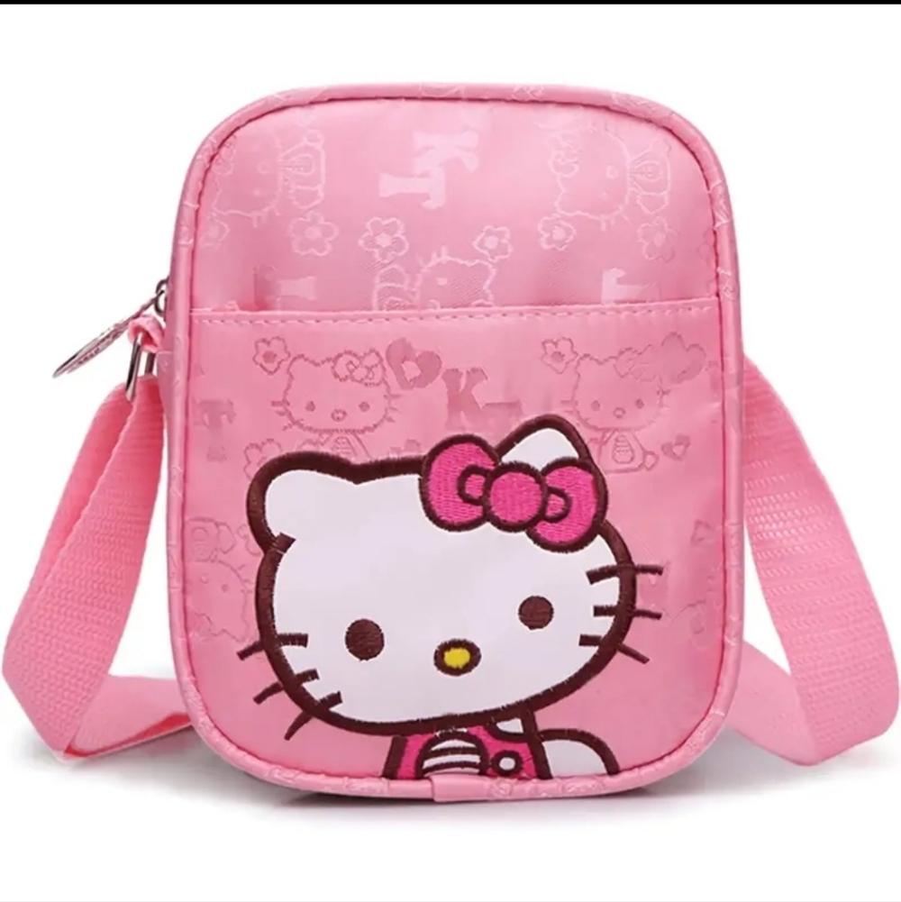 Hello Kitty Pink Crossbody Bag Kids Mini Purse NWT